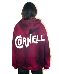 CORNELL Hoodie - Washed Maroon